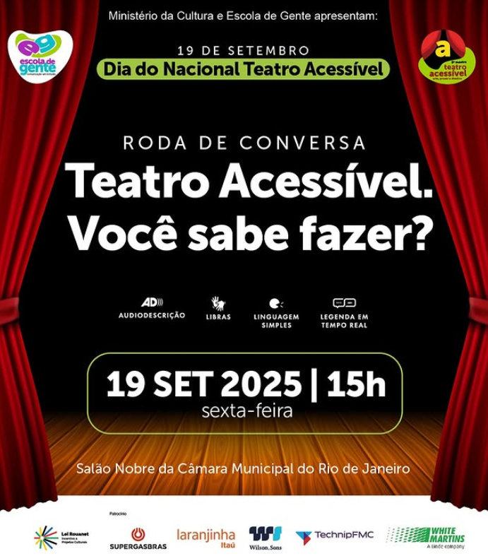 Você sabe fazer teatro acessível?