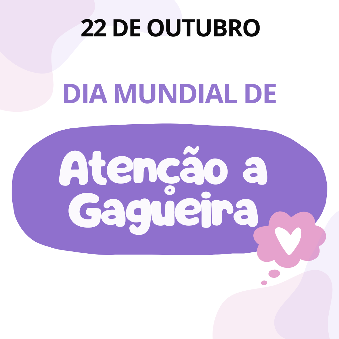 22 de outubro — Dia Internacional de Atenção à Gagueira: escutar também é um ato de inclusão